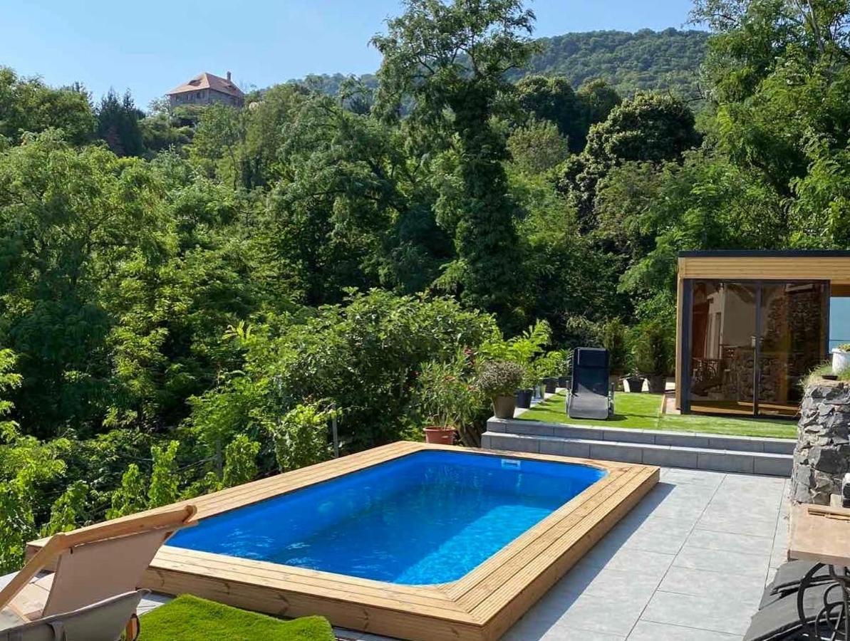 Panorama Apartmanhaz Badacsonytomaj Exterior foto